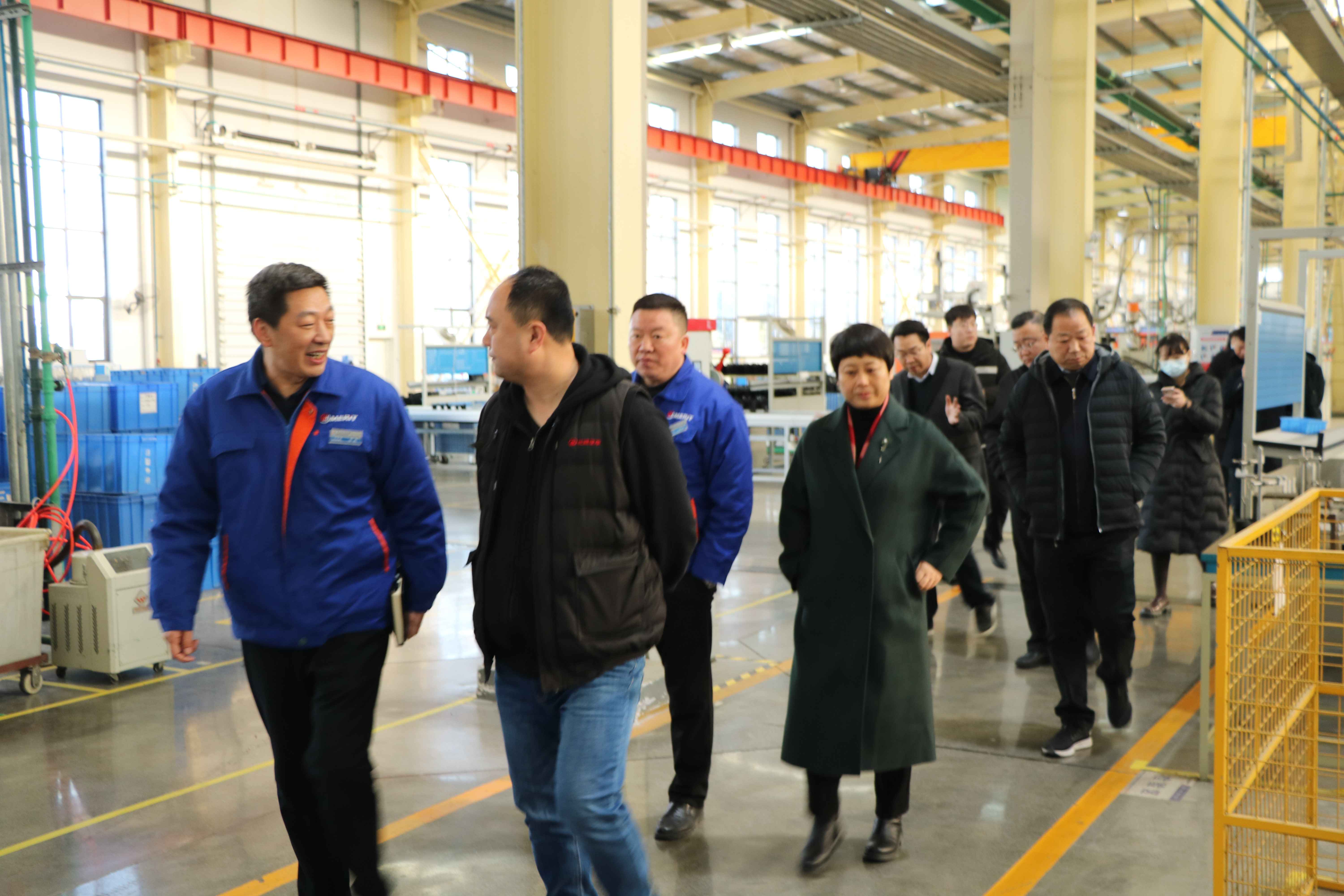 長城汽車領導到公司考察